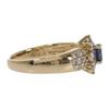 no brand  #11.5(JP Size) ring blue/gold K18 yellow gold Women