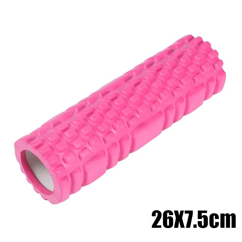 33Cm Yoga Column Foam Axis Massage Roller Muscle Back Muscle  Massagethe Grid Back Training Set Shipping