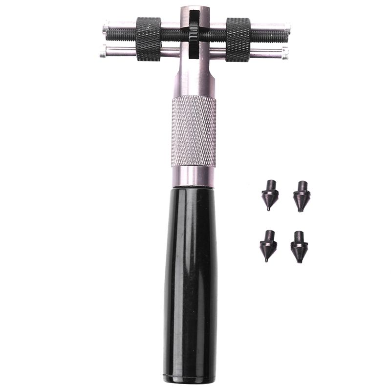 A95D-Watch Rear Cover Wristwatch Back Case Opener Remover Wristwatch Repair Tool T-Shaped Opener Watch Repairing Tools