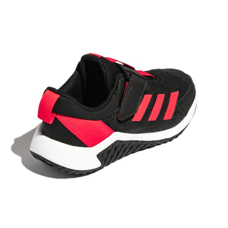 adidas 4Uture Sport Ac K Abrasion Resistant Low Top Kids' Running Shoes Black Red Kids' GY0918