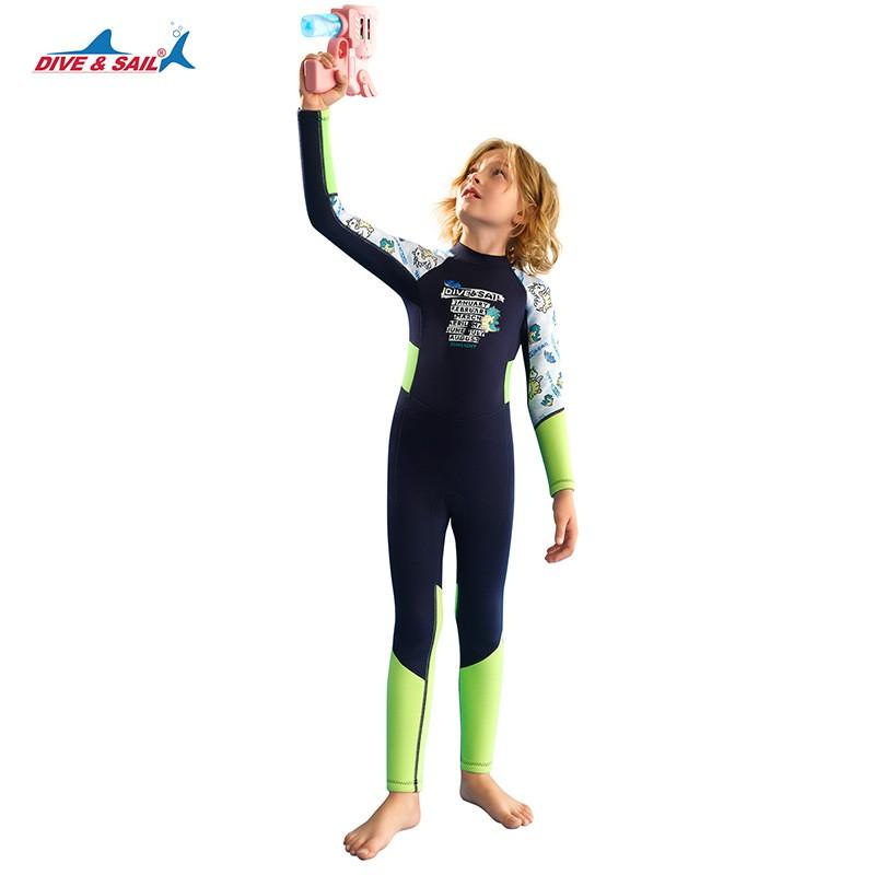 1.5MM Children's Diving Suit Middle Swimming Surfing Cold Warm Snorkeling Swimsuit