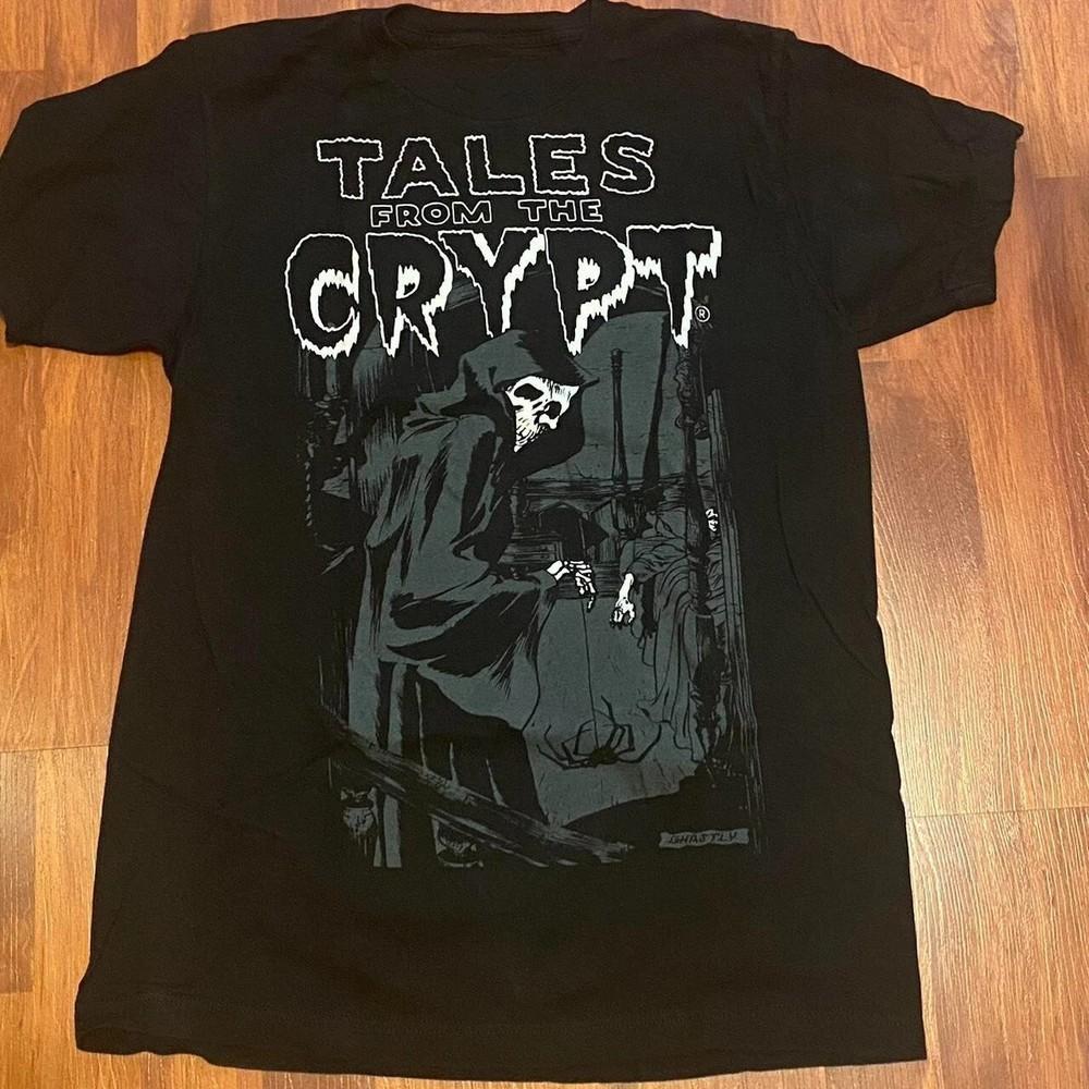 Tales From The Crypt Grim Reaper horror short sleeve classic shirt FN1412 Unisex T-Shirt L
