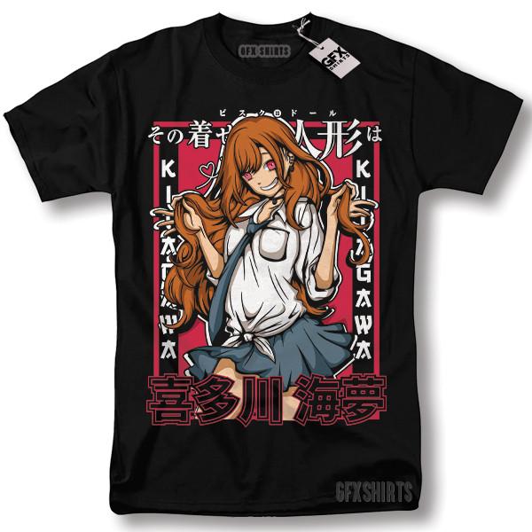 

Marin Kitagawa My Dress Up Darling Shirt Anime Manga Kawai Cosplay T-Shirt L