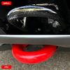 2 Pieces Red Tow Hooks Covers Tow Hook Sleeve Professional Silicone Covers for Ford F150 2004-2025 Bronco Base