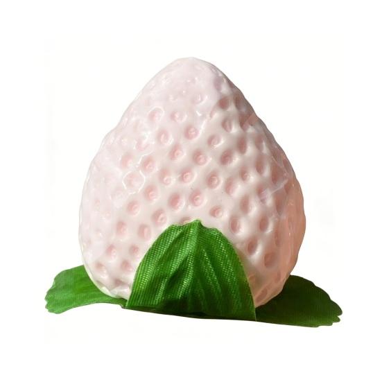 

Клубничный Сквиш-Игрушка Мягкий Антистресс Мячик TPR Медленно Возвращающий Форму Игрушка для Снятия Стресса Реалистичная Форма Клубники Розово-Белая Портативная Игрушка-Фиджет Подарки A