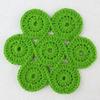 Handmade Crafts Plastic Crochet Loop Rings 2cm Round Semitransparent Rubber Crochet Knitted Ring Clear O-Ring Crafting Supplies