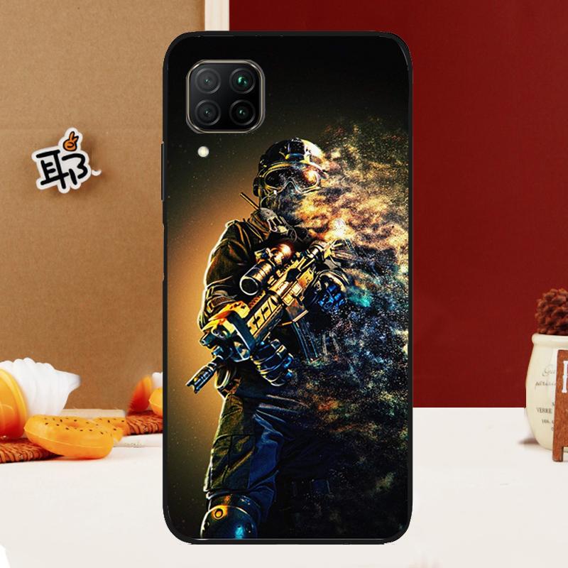 

Army Soldier Special Forces For Huawei Nova Y70 Y91 Y90 Y60 Y61 Y72 Y73 3i 7i 8i 11i 12i 9 10 SE P20 P30 P40 Lite Case Huawei Nova 12s