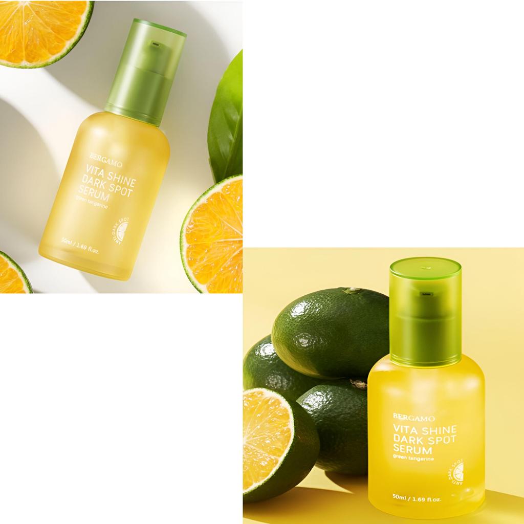 Bergamo Green Tangerine Vita Shine Dark Spot Serum 2-Pack Special Set (50ml + 50ml)
