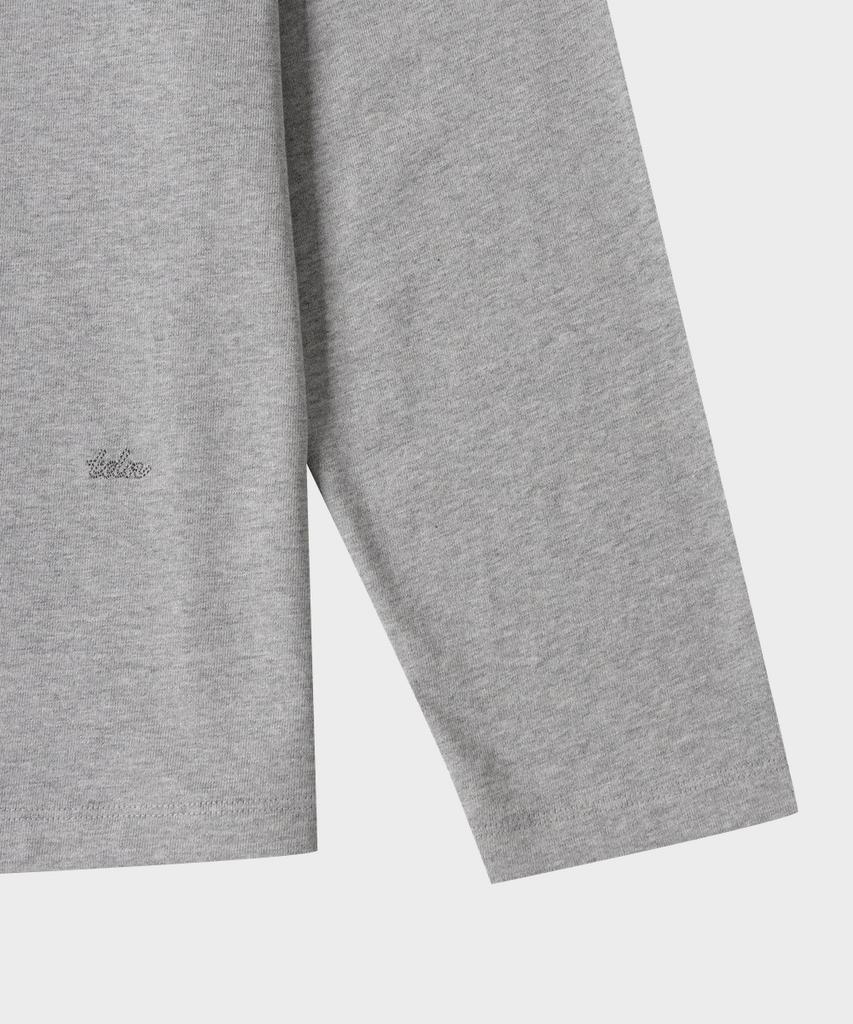 TAILDERN Fike Tdn Long Sleeve Tshirts Gray
