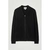 COS Japan Boucl  Knit V Neck Zip Up Cardigan