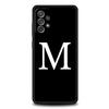 Initial Letter A Z Phone Case For Samsung Galaxy A17 A07 A55 A35 A25 A15 A05 A33  A31 A23 A21s A13 A41 A73 A53 A51 A71 A03 Cover