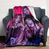 1pc KPop Demon Hunters16 Blanket, Gift, for Men and Women, Soft Blanket, Good for Sofa Bed Couch Travel, Lightweight Flannel Blanket