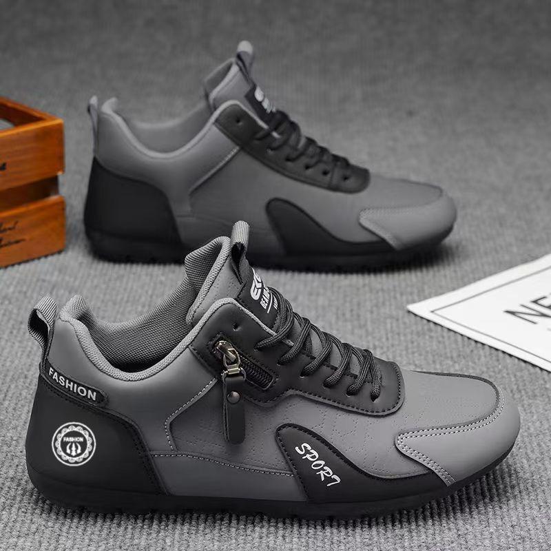 Kuanggan 2026 Men's Slip-On Versatile Casual Sports Shoes - Soft Sole for Work & Commute.