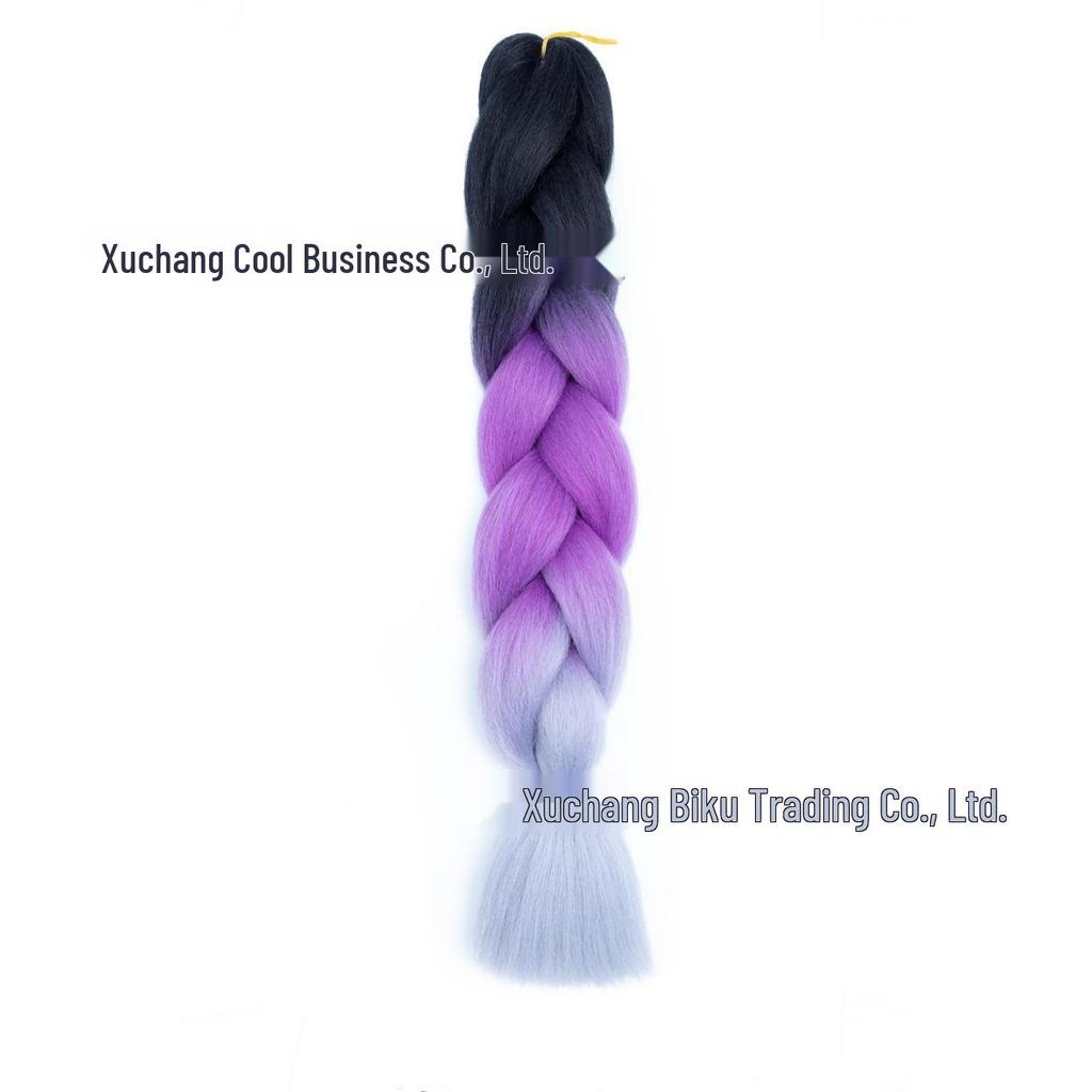 Three, Four, Five-Color Gradient High-Temp Fiber Jumbo Braid Material