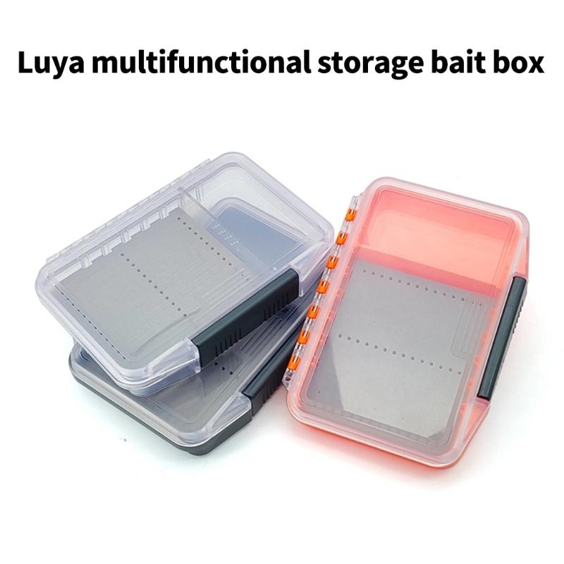 Waterproof Plastic Pockets Fly Fishing Box Portable Fishing Tackle Box Light Weight Fishing Tackle Hook Box Enduring