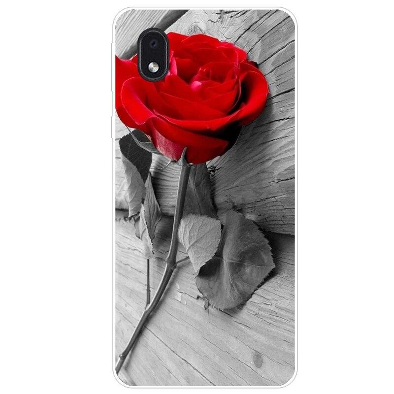 For Samsung Galaxy M01 A01 Case For Samsung Galaxy M01 Core Soft Case Cover M 01 A01 Core Fashion Protect Black Silicone Cover