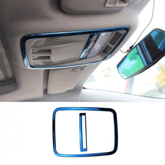 For Chevrolet Cruze 2016-2019 Blue Titanium Front Reading Light Cover Frame Trim