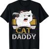 Cat Daddy Design for Men Funny Outfit Vintage T-Shirt