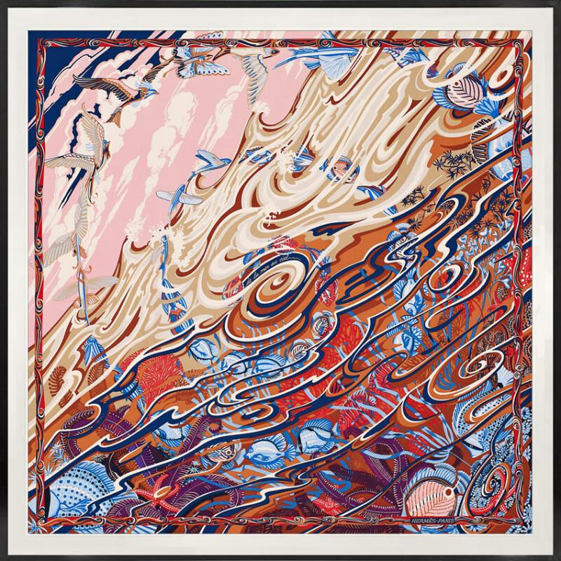 Современное Светлое Роскошное Настенное Искусство «Мир Океана»