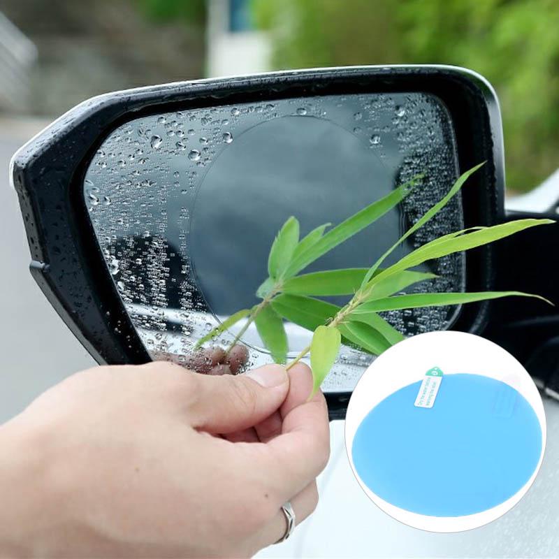 Rainproof Film Car Rearview Mirror Sticker Anti-Fog Film Window Glass Shield