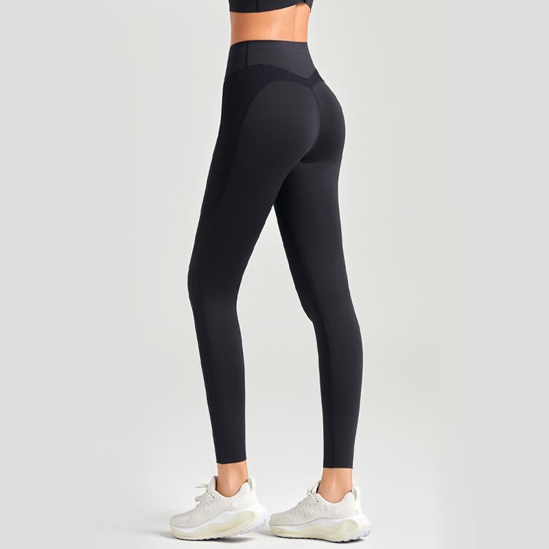 High Waist Hip Lift Yoga Leggings for Women - No Visible Lines, Perfect for Pilates and Fitness.