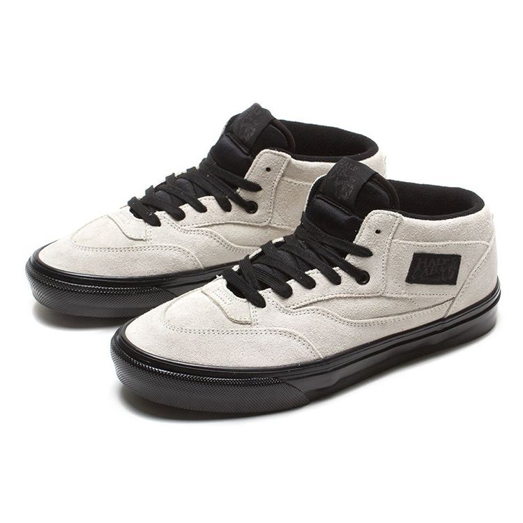 Vans Half Cab Lightweight Breathable Mid-Top Skate Shoes Unisex Skate Shoes Gray VN0A5KYAKIG