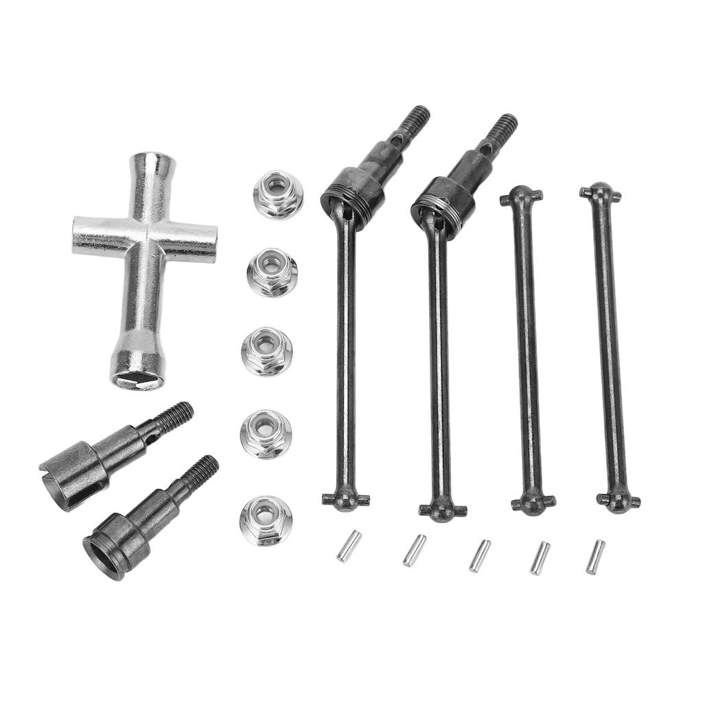 RC Front Rear Drive Shaft Set Steel CVD Driveshaft for SCY 16101 16102 16103 16201PRO 1/16 RC Car