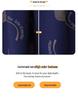 Elegant Floral Waist-Cinched Dress for Middle-Aged Women – Slimming Autumn/Winter Style