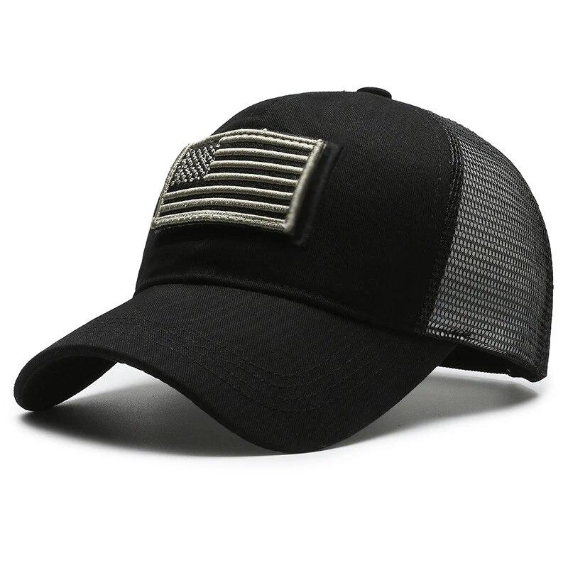 Spring And Summer  Mesh Breathable Personality Sticker Embroidery Women's Baseball Cap Mesh Hat Men's Outdoor Sunscreen Cap