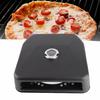 Pizza Oven Pizza Maker Grill Top Pizza Oven Waterproof Multifunctional Pizza Maker with Thermometer for Outdoor Picnic Black