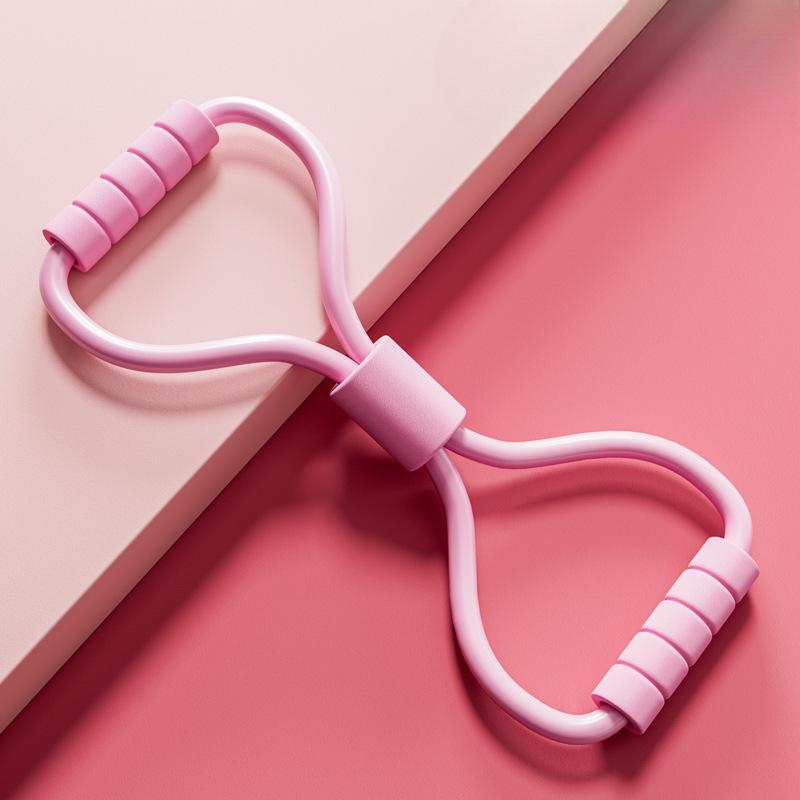 Resistance Band, Shoulder Opening, Back Beauty, Chest Expansion, Elastic Stretching Exercise Figure-eight Rope