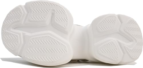 [Yosuke] Thick-soled Strap Sneakers