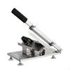 Manual Chilled Meat Cutter Versatile Stainless Steel Slicer Adjustable Thickness Household
