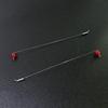 Stainless Steel Ice Fishing Wire Leader with Red Bead