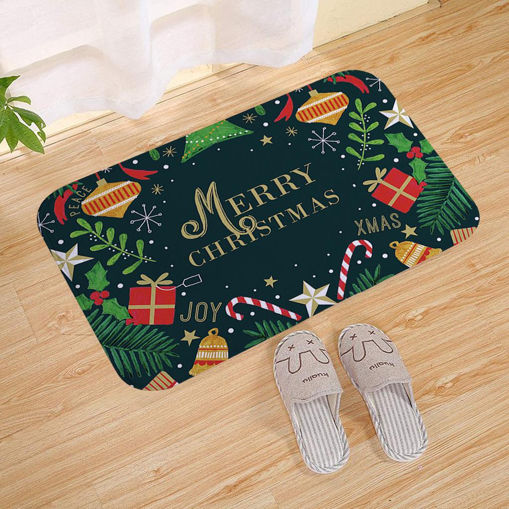 Christmas Doormat Santa Claus Carpet Merry Christmas Decorations For Home 2025 Xmas Navidad Natal Xmas Gifts Happy New Year 2026