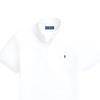 Polo Ralph Lauren Logo Embroidered Loose Fit Straight Cut Short Sleeve Polo Shirt Men Polo Shirts White MNPOWOV1N820332-100
