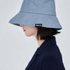 VARZAR Wide Brim Washed Bucket Hat Sky Blue
