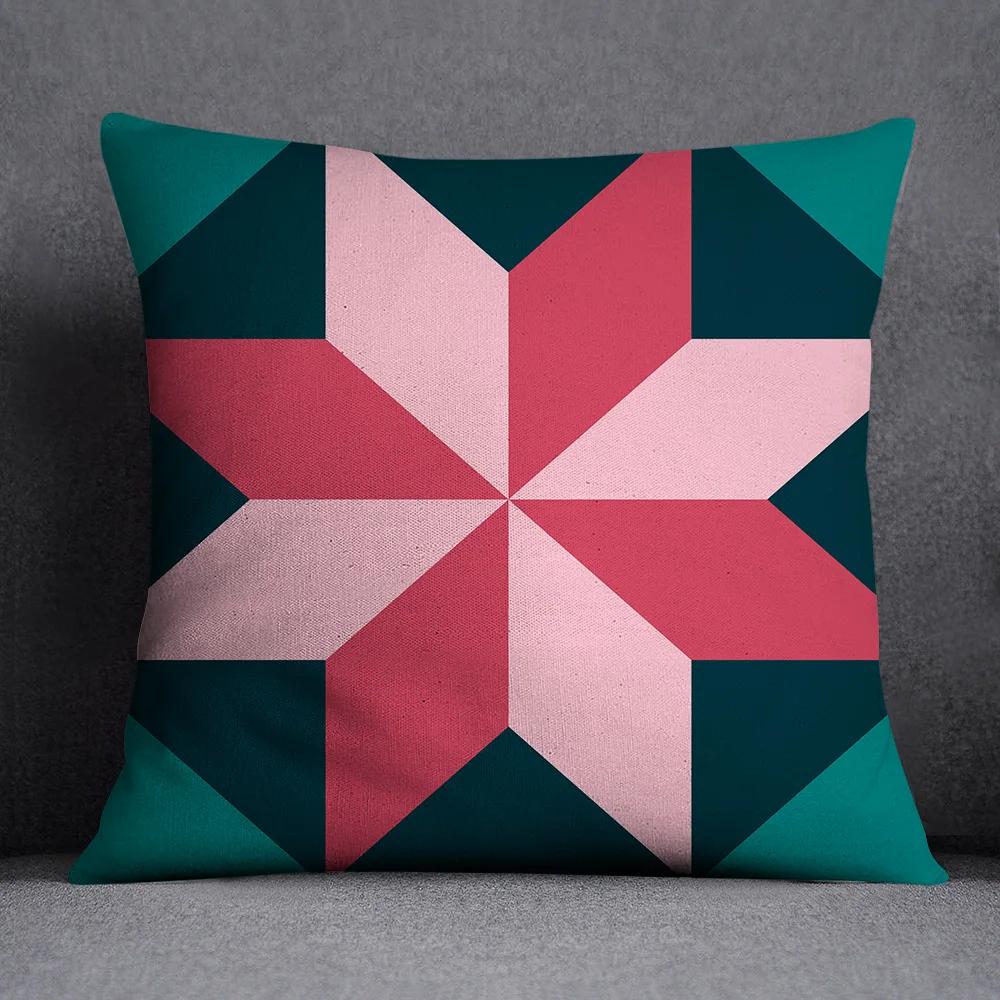 Wohnkultur Geometrische Design Kissenbezug Schlafzimmer Wohnzimmer Minimalistischen Büro Auto Innen