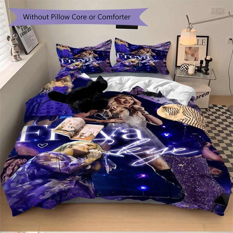 3Pcs Freya Skye Performance Bedding Sets For All Sizes New 3D Printed Bed Cover Comforter Duvet Cover Pillowcase Bedroom Decoration