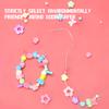 Non-Toxic Children'S Handmade Beaded Bracelet Making Kit Toy Play Home Diy Bracelet Necklace Jewelry Beads Set Handbag Toys For Children Gift