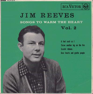 7inch Record JIM REEVES - Songs To Warm The Heart Vol.2 RCX215 RCA Victor UK Pop Used