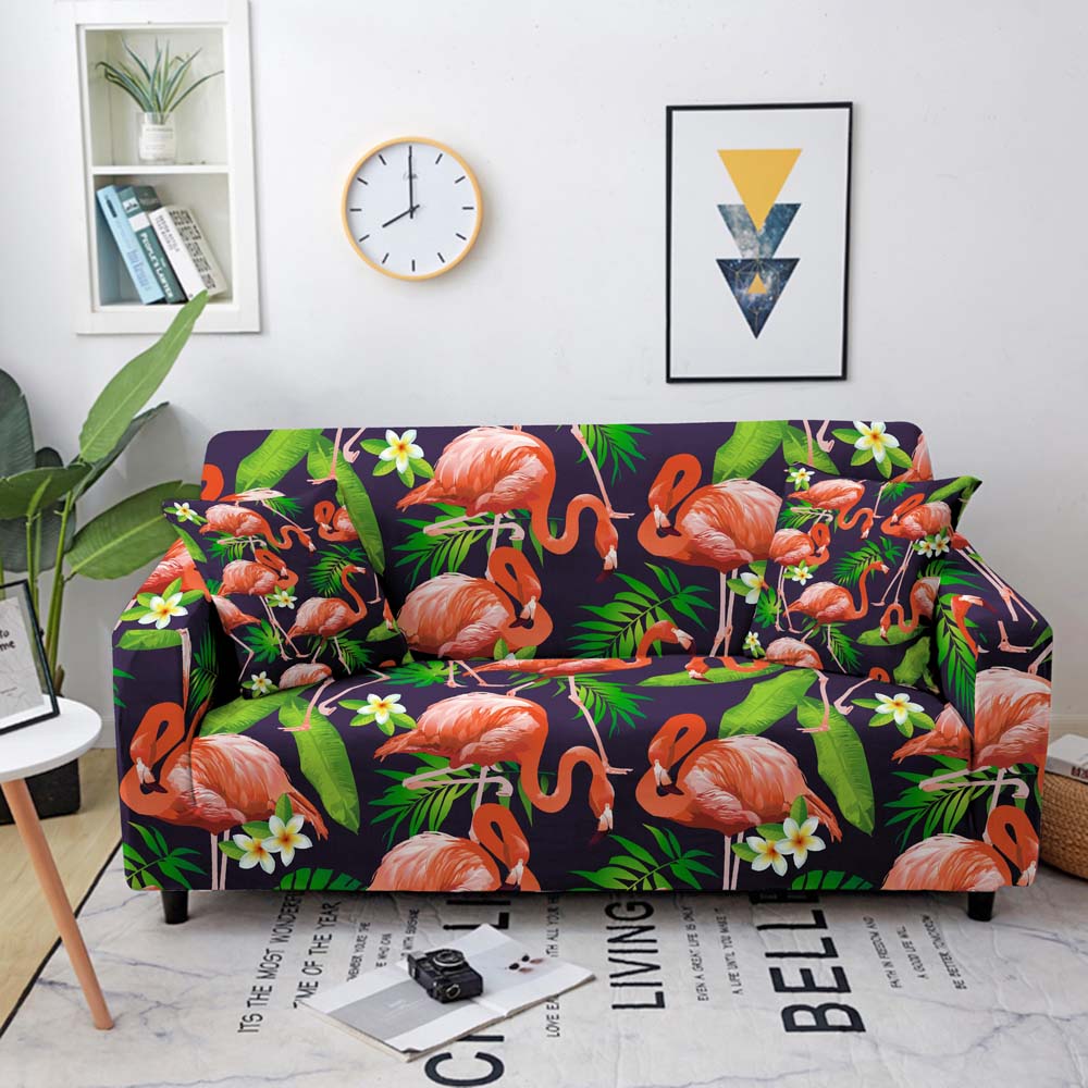

Эластичный чехол для дивана для гостиной фламинго принт диван slipcover угловой чехол для дивана эластичный чехол для дивана 1/2/3/4 места
