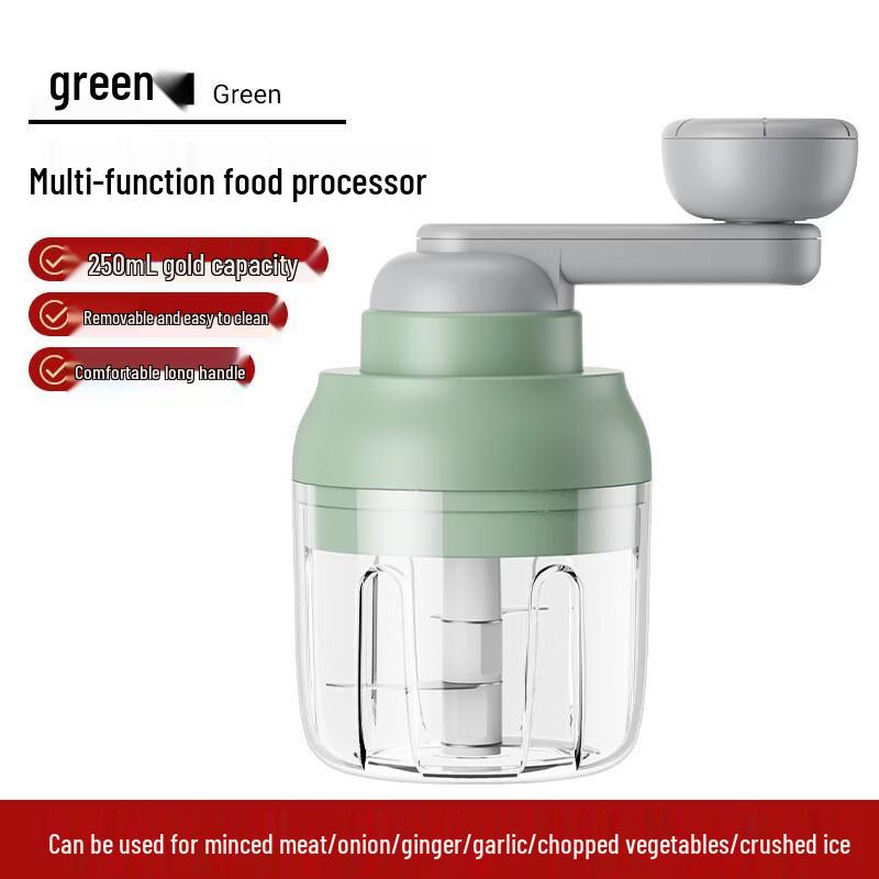 ZISIZ Manual Garlic Chopper & Mincer
