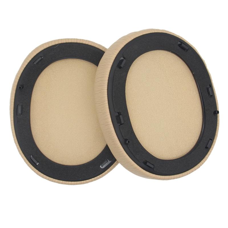 1Pair Soft Leather Earpads Ear Pads Replacement for W820NB Headset Earmuffs Hearphone Repairing Parts
