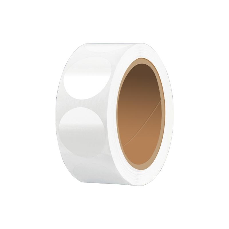 500 Buc. Autocolante Transparente Rotunde de Sigiliu Autocolant PVC Adeziv Etichete de Ambalaj pentru Sigilarea Plicurilor, Cărților, Ambalajelor Cutiei Poștale