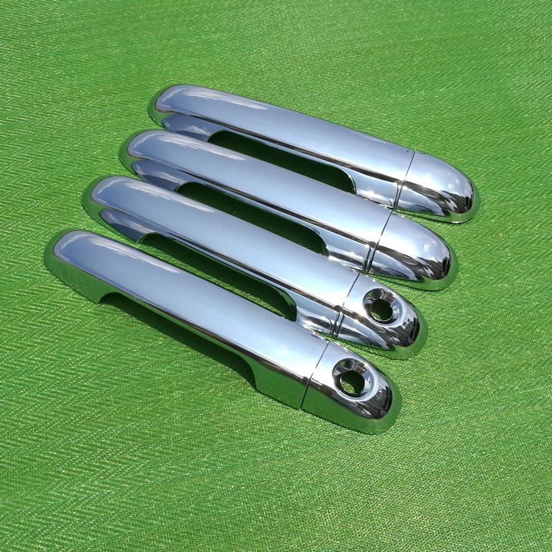 for Hyundai i20 2008 - 2013 PB Chrome Door Handle Cover Trim Set 2009 2010 2011 2012 Car Accessories Stickers Car Styling