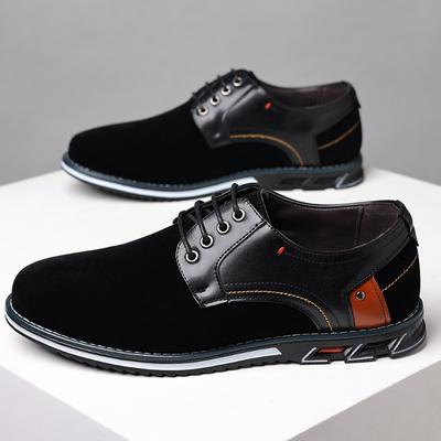 Nuevos Zapatos Casuales de Negocios para Hombre Zapatos de Lujo de Cuero Gamuza para Hombre Zapato Oxford Italiano Suela Blanda Cómoda Zapatos de Vestir para Hombre