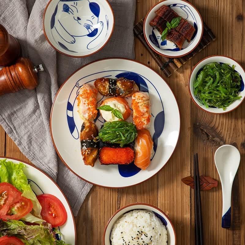 Kanda Japanese Ceramic Dinnerware Set