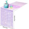 Boho Sequin Iridescent Table Runner Glitter Tablecloth Summer Mermaid Birthday Party Wedding Decoration Runners