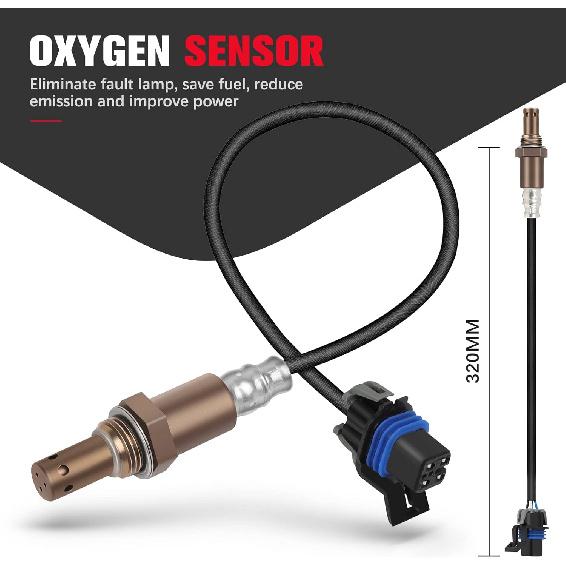 O2 Oxygen Sensor Upstream Downstream 234-4337 SG277, 4 Wire O2 Sensor for Buick Century Lesabre Regal 1996-2004, for Chevy Impala Camaro Lumina